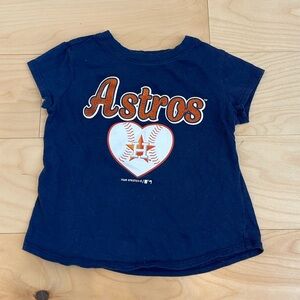 MLB Houston Astros Toddler T-shirt Size 2T